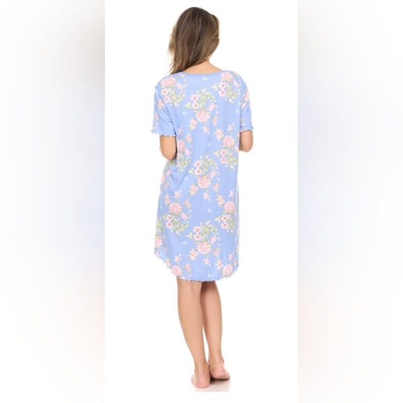 Flora Nikrooz 2-Piece Sleep Dress and Robe Set - Picture 3 of 6